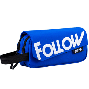 笔袋男生多层大容量2026新款流行炫酷帅气文具袋男孩子高初中生小学生用帆布铅笔盒简约高颜值防水耐脏文具盒