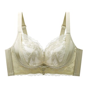 平胸专用显大不空杯内衣女小胸聚拢加厚上托性感文胸罩3CM75A80A