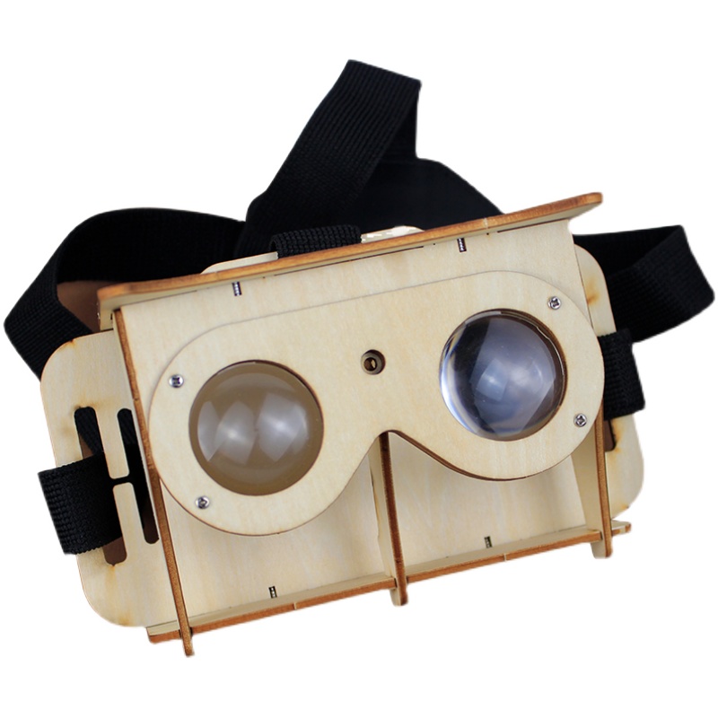 科技制作小发明 VR眼镜 3D虚拟现实中小学生科学小实验手工材料包