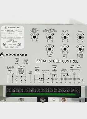WOODWARD 2301A SPEED CONTROL 9907-014 REV.J