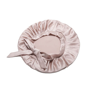 桑蚕丝真丝睡帽秋冬产后月子帽睡觉护发头套丝绸家居发帽睡眠帽子