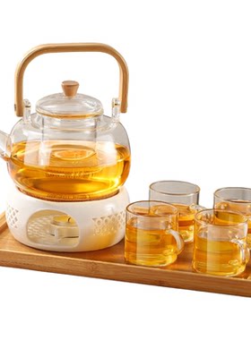 围炉煮茶壶耐高温花茶蜡烛煮茶炉