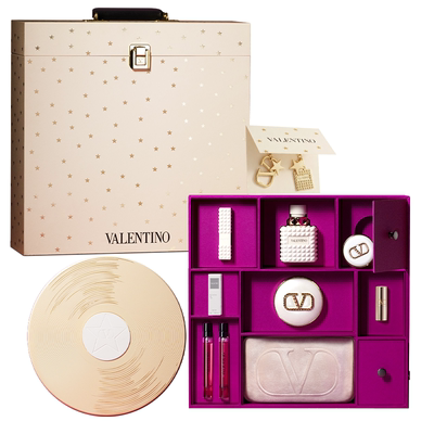 【檀健次同款】华伦天奴圣诞倒计时礼盒口红气垫香水大牌礼物盲盒