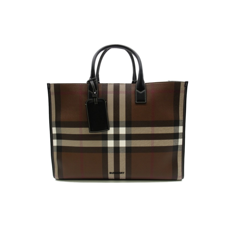 中古BURBERRY博柏利女包S级99新tote bag手提包时尚休闲BRANDOFF