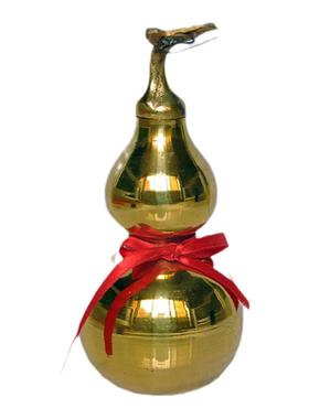 祥安阁铜葫芦摆件(小号)家居办公室摆设