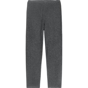 出口日本外贸秋冬女双面微起绒保暖高弹轻盈八分/三分秋裤打底裤