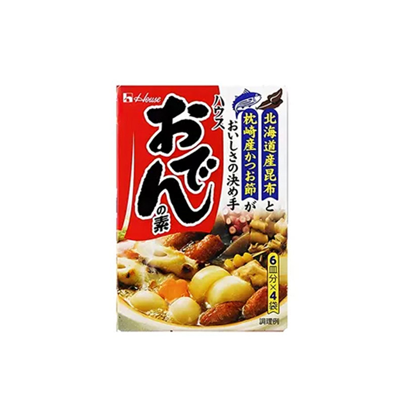 日本进口好侍关东煮汤料食材调料包正宗日式火锅底料711串串材料