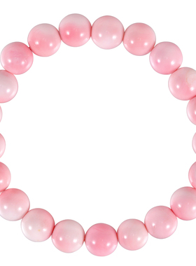 天然女王贝胭脂粉手串