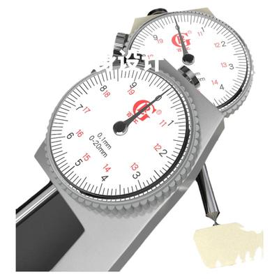 数显百分测厚仪25mm10mm精度