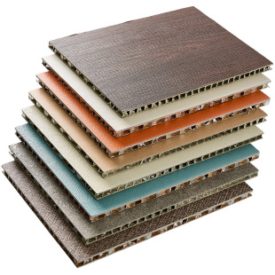 铝蜂窝墙板金刚防撞板碳晶板无缝护墙板集成板木饰面竹炭木金属板