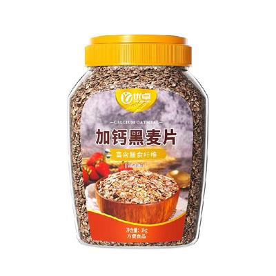 高纤油脂低加钙黑燕麦片0添蔗糖