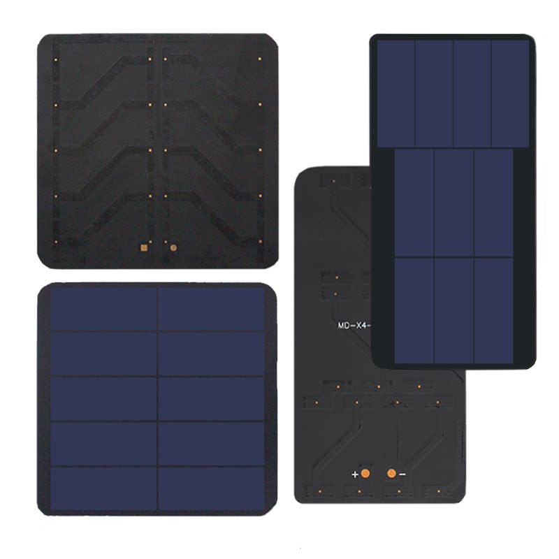 高效太阳能板3W电池片5V无人机航模SUNPOWER板学生DIY实验充电板