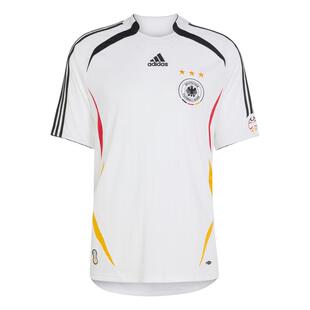 德国队2006复古足球休闲文化短袖球衣男新款adidas阿迪达斯官方