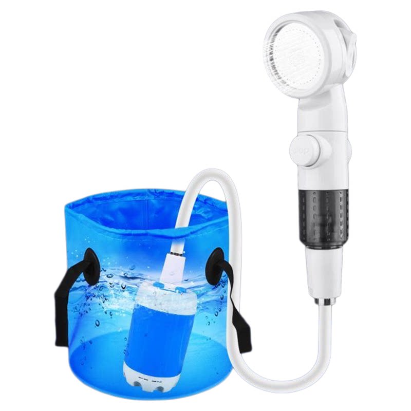 户外typec电动淋浴器洗澡水泵