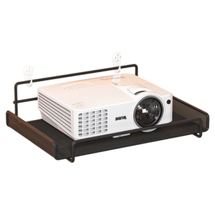 投影仪置物架家用床头壁挂投影机支架壁挂式墙上放路由器收纳架子家庭投影挂架沙发墙架吊挂式架摄像头固定架