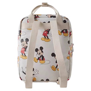 小众设计蓝色涂鸦米奇双肩包 2026新款 可爱卡通小学生日常小书包