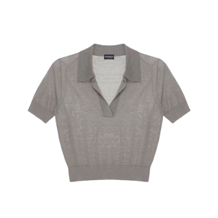 THE MEANING OF 设计师品牌 25春夏 翻领短袖POLO衫 SOLSOL买手店