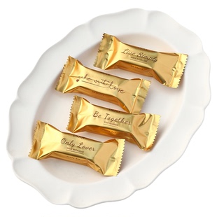 太妃糖包装袋海盐杏仁牛轧糖咖啡糖果雪花酥奶糕糖纸机封小袋子