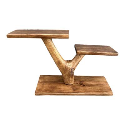 多层隔板墙壁置物架实木