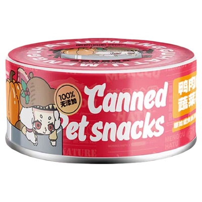 萌骨哈图罐头宠物零食猫狗汤罐头