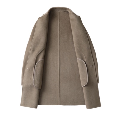 狄斯仑羊绒大衣男中长款高端外套