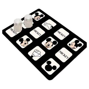 沥水垫厨房台面硅藻泥吸水垫灶台控水垫碗盘桌垫隔热咖啡机餐垫