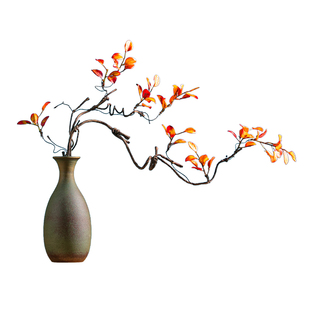 新中式花瓶陶瓷禅意摆件客厅插花花器家居茶室电视柜干花装饰摆设