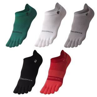 唐城故事五指袜男夏季跑步袜女袜COOLMAX吸汗男士专业运动分趾袜