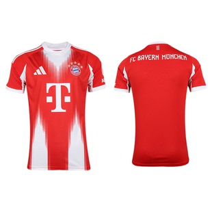 小李子阿迪达斯25/26赛季拜仁主场球迷版短袖比赛球衣成人JJ2137