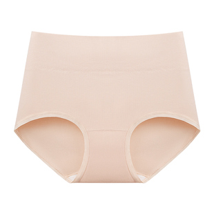 千奈美纯棉加长裆女士内裤女中高腰收腹透气大码女生三角裤头