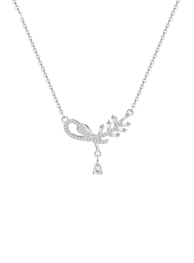 阿吉豆项链女穗穗平安轻奢锁骨链