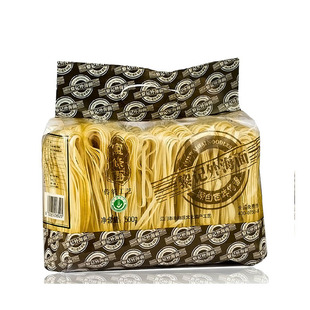 广东黎记宽条面外海面竹升面香港鸡蛋面条拌面炒面火锅面挂面