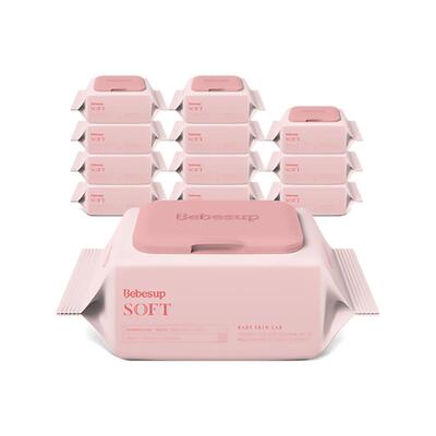 Bebesup婴儿湿巾亲肤轻柔安全