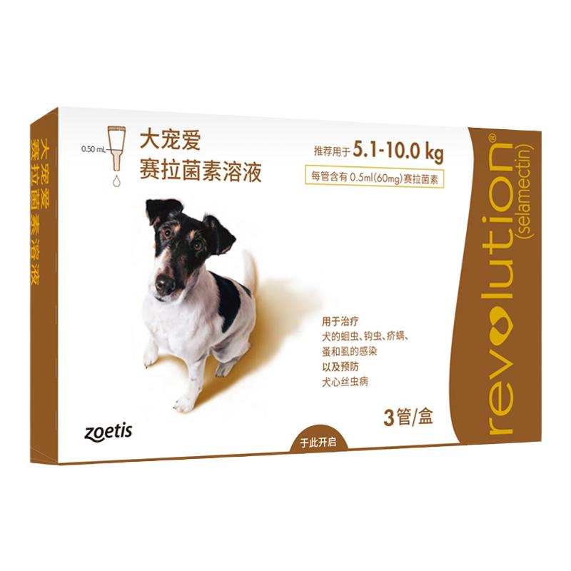 小型犬驱虫药大宠爱狗狗