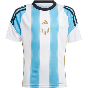 Adidas/阿迪达斯正品MESSI TR JSY Y 大童足球短袖球衣IZ2998