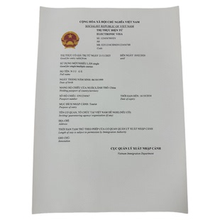 越南·三个月多次入境·移民局网站·越南签证商务签证90天旅游电子签证越南旅游工作加急领馆商务批文另纸签