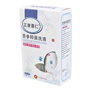 苦参抑菌洗液正康惠仁买2发3盒