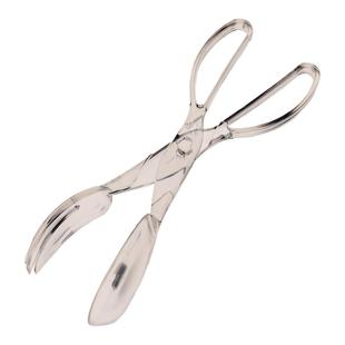 高颜值外贸款实用沙拉夹面包夹分菜夹搅拌可拆分剪刀型多用夹