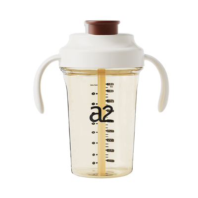 a2吸管杯儿童学饮杯PPSU直饮水杯