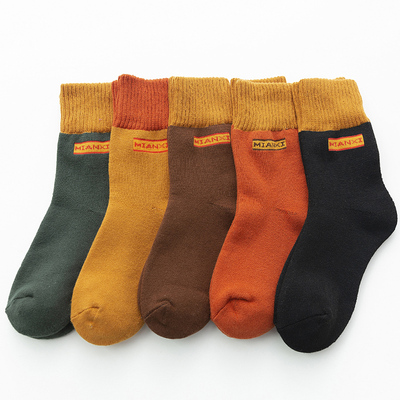 加绒保暖棉长筒冬天袜子