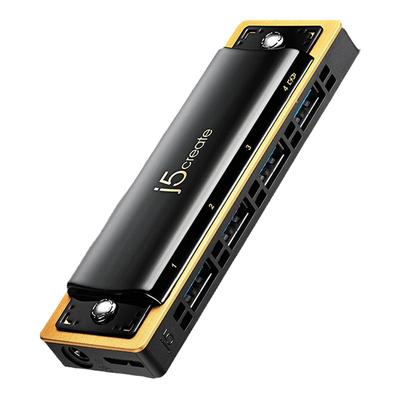 j5Create4口带5V/2A电源集线器