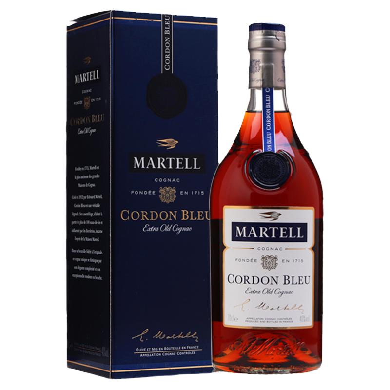 马爹利蓝带干邑白兰地礼盒700ml