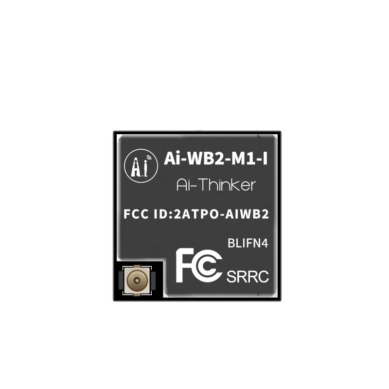 安信可WiFi蓝牙模块Ai-WB2-M1-I 封装兼容ESP32-C3-MINI外接天线