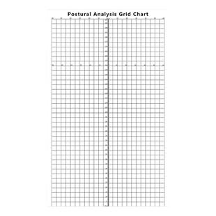 英文版-体态评估姿势分析网格图表 Postural Analysis Grid Chart