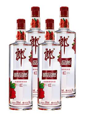 郎酒顺品郎红顺1L大容量口粮酒