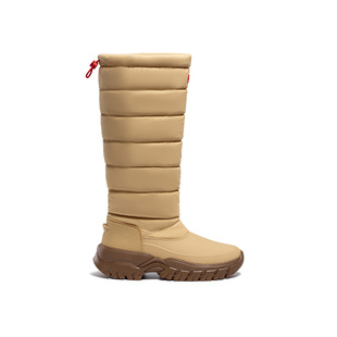 HUNTER2025秋冬女士无畏高筒雪地靴加厚加绒防寒保暖长筒靴女