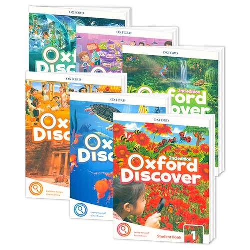 【自营】新版第二版oxford discover123456级预备级进口原版od教材牛津少儿英语教材探索发现 oxforddiscover英文原版小学初中英语