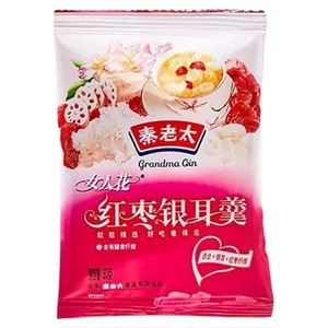 秦老太女人花30g红枣银耳羹即食