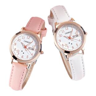 儿童手表女孩初中学生小学生女孩2026新款学霸只看时间防水女童