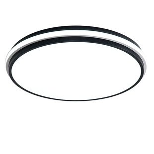 带遥控器的卧室灯吸顶灯led可调节亮度调光无线开关可调三色变光